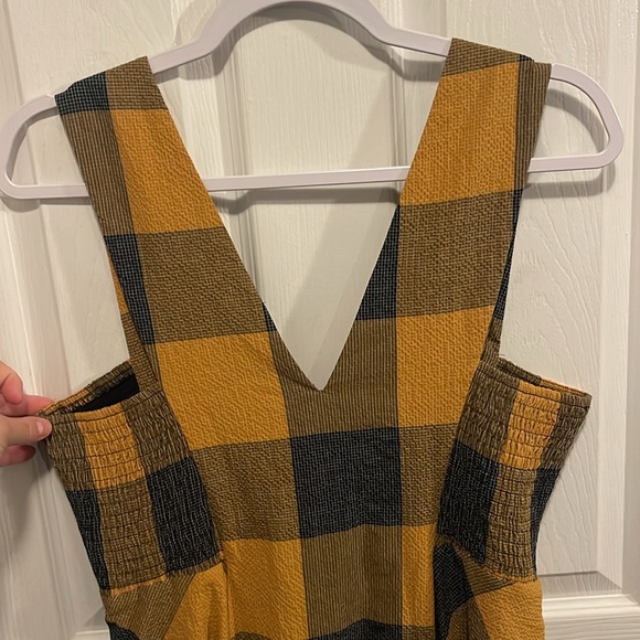 NWT ANTHROPOLOGIE Gingham Maxi Dress - Picture 14 of 14